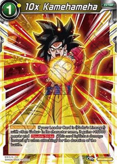 10x Kamehameha BT4-096 Colossal Warfare Dragonball Super card