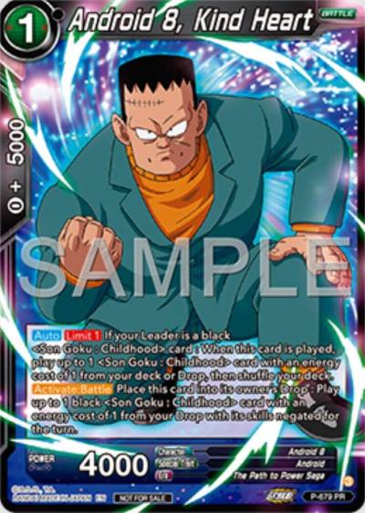 Android 8 Kind Heart Zenkai Series Tournament Pack Vol11 P-679 Tournament Promotion Cards Dragonball Super card