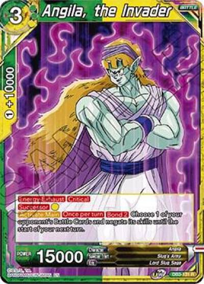 Angila the Invader DB3-131 Draft Box 06 - Giant Force Dragonball Super card