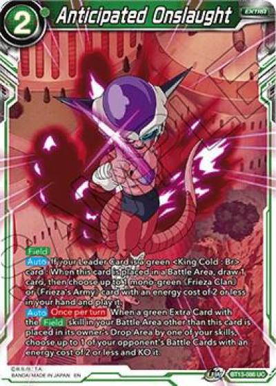 Anticipated Onslaught BT13-086 Supreme Rivalry Dragonball Super card