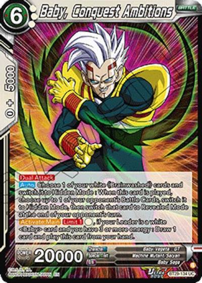 Baby Conquest Ambitions BT29-134 Fearsome Rivals Dragonball Super card