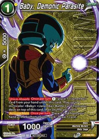 Baby Demonic Parasite Tournament Pack Vol 8 Winner P-388 Tournament Promotion Cards Dragonball Super card