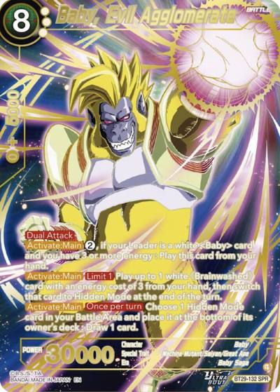 Baby Evil Agglomerate SPR BT29-132 Fearsome Rivals Dragonball Super card