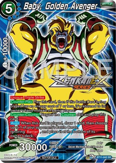 Baby Golden Avenger Event Pack 15 BT11-042 Promotion Cards Dragonball Super card