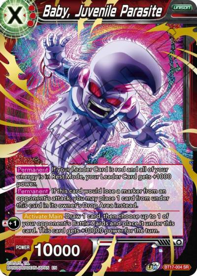 Baby Juvenile Parasite BT17-004 Ultimate Squad Dragonball Super card