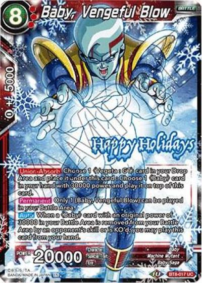 Baby Vengeful Blow Gift Box 2019 BT8-017 Promotion Cards Dragonball Super card