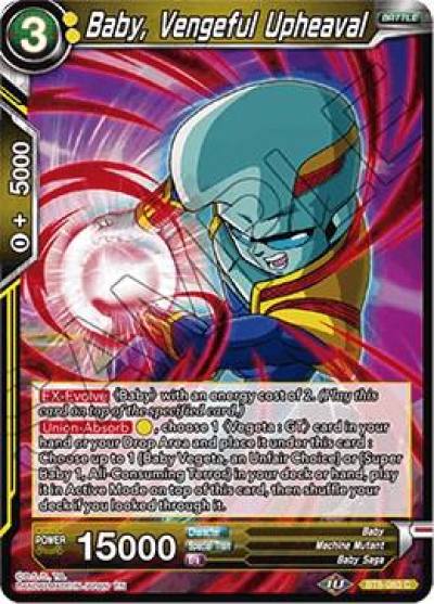 Baby Vengeful Upheaval BT8-083 Malicious Machinations Dragonball Super card