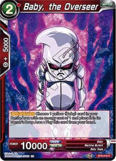 Baby the Overseer Foil BT8-018 Malicious Machinations Dragonball Super card