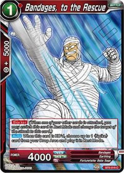 Bandages to the Rescue BT5-019 Miraculous Revival Dragonball Super card