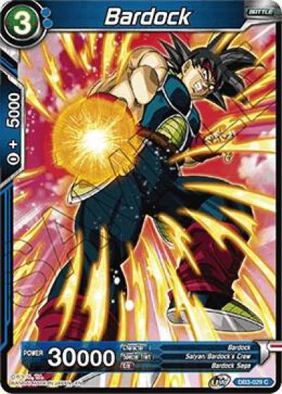 Bardock DB3-029 Draft Box 06 - Giant Force Dragonball Super card