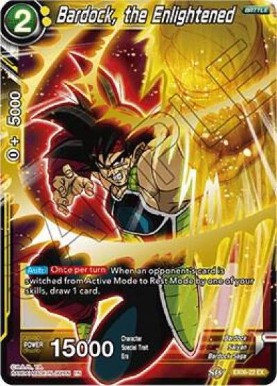 Bardock the Enlightened Foil EX06-22 Special Anniversary Set Dragonball Super card