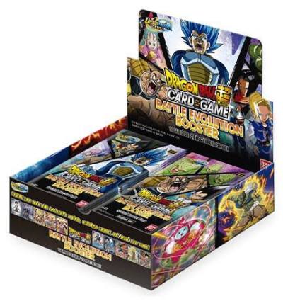 Battle Evolution Booster Box  Battle Evolution Booster Dragonball Super card
