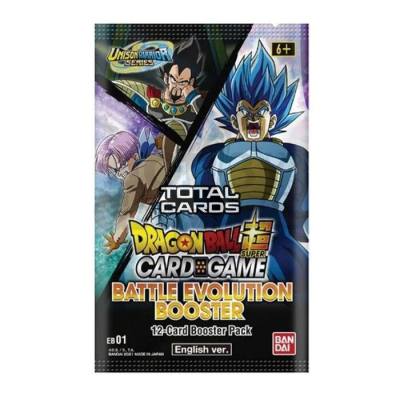 Battle Evolution Booster Pack  Battle Evolution Booster Dragonball Super card