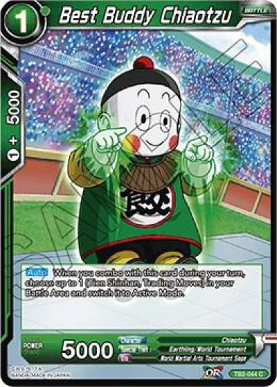 Best Buddy Chiaotzu Foil TB2-044 World Martial Arts Tournament Dragonball Super card