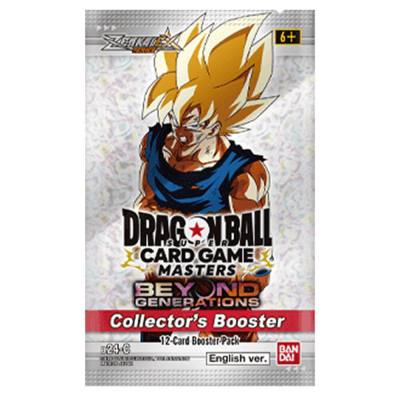 Beyond Generations Collector Booster Pack  Beyond Generations Dragonball Super card