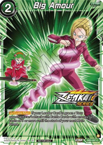Big Amour Event Pack 12 DB2-097 Tournament Promotion Cards Dragonball Super card