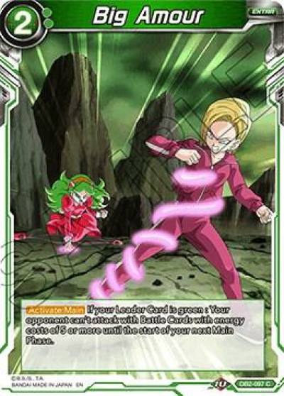Big Amour Foil DB2-097 Draft Box 05 - Divine Multiverse Dragonball Super card