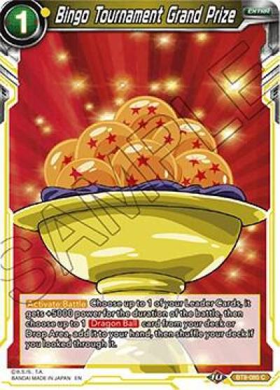 Bingo Tournament Grand Prize BT8-085 Malicious Machinations Dragonball Super card