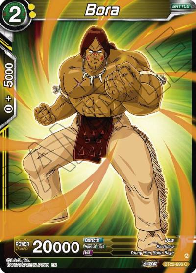 Bora Foil BT22-096 Critical Blow Dragonball Super card