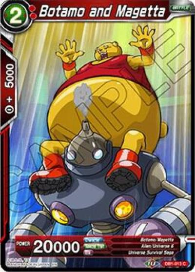 Botamo and Magetta DB1-013 Draft Box 04 - Dragon Brawl Dragonball Super card