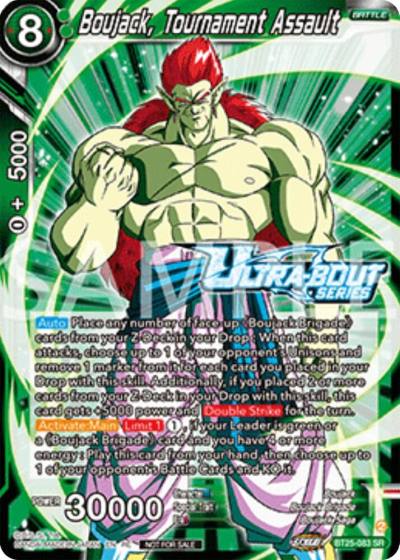 Boujack Tournament Assault Event Pack 17 BT25-083 Promotion Cards Dragonball Super card