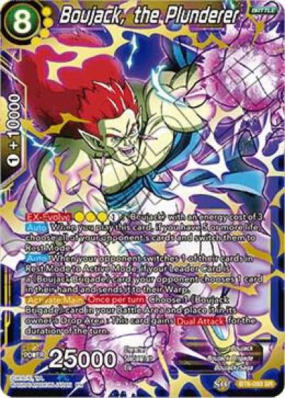 Boujack the Plunderer BT6-093 Destroyer Kings Dragonball Super card