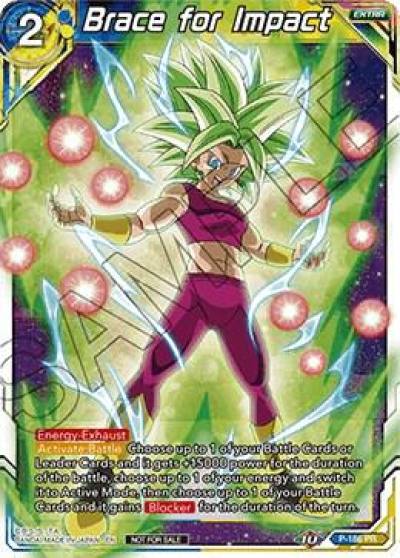 Brace for Impact P-186 Promotion Cards Dragonball Super card