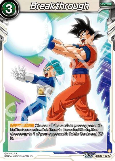Breakthrough BT28-139 Prismatic Clash Dragonball Super card