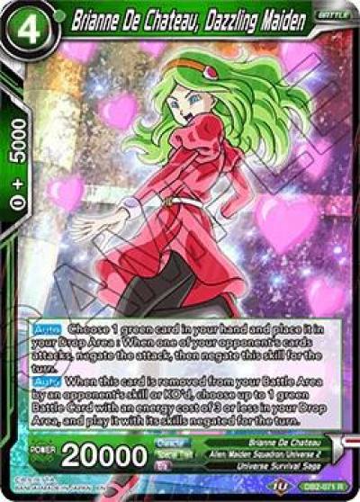Brianne De Chateau Dazzling Maiden DB2-071 Draft Box 05 - Divine Multiverse Dragonball Super card