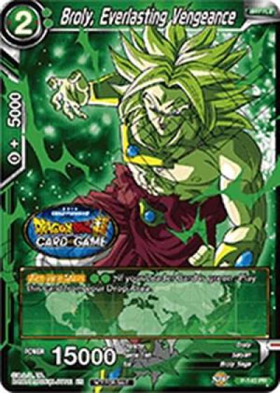 Broly Everlasting Vengeance P-140 Tournament Promotion Cards Dragonball Super card
