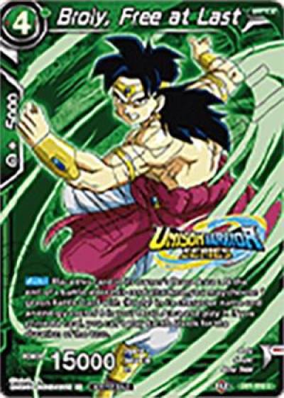Broly Free at Last Event Pack 07 DB1-052 Tournament Promotion Cards Dragonball Super card