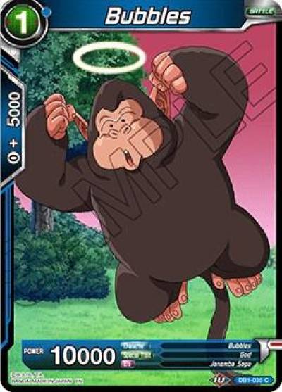 Bubbles DB1-035 Draft Box 04 - Dragon Brawl Dragonball Super card