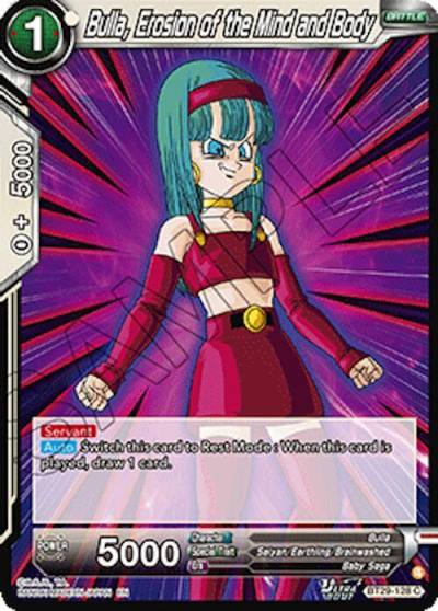 Bulla Erosion of the Mind and Body BT29-128 Fearsome Rivals Dragonball Super card
