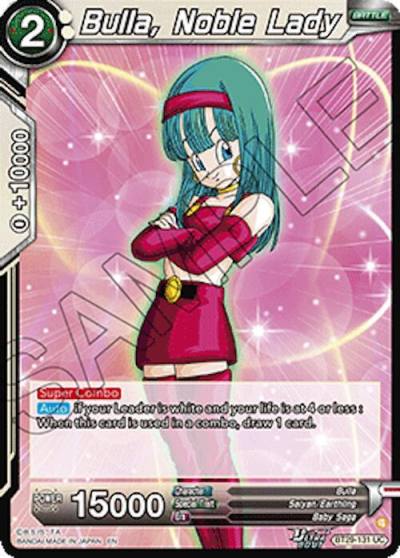 Bulla Noble Lady BT29-131 Fearsome Rivals Dragonball Super card