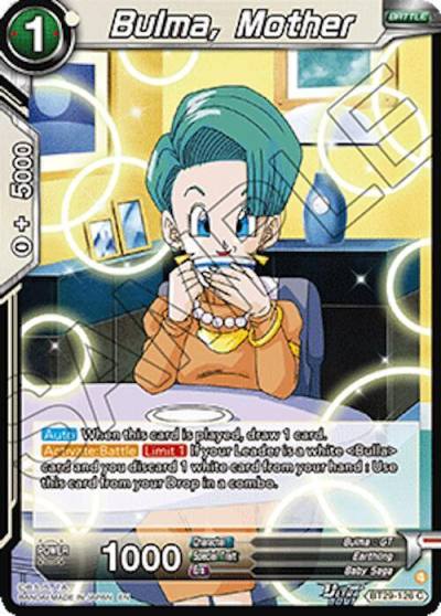 Bulma Mother BT29-126 Fearsome Rivals Dragonball Super card