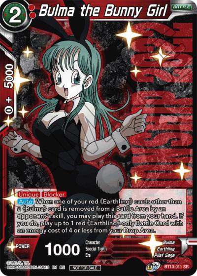 Bulma the Bunny Girl Championship 2022 Celebration Pack BT10-011 Promotion Cards Dragonball Super card