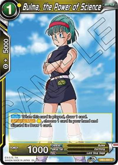 Bulma the Power of Science DB3-090 Draft Box 06 - Giant Force Dragonball Super card