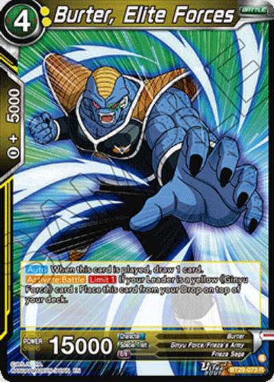 Burter Elite Forces BT29-073 Fearsome Rivals Dragonball Super card