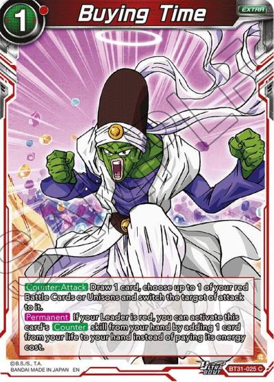 Buying Time BT31-025 Impact Beyond Dimensions Dragonball Super card
