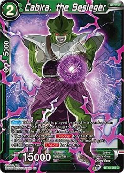 Cabira the Besieger Foil BT13-069 Supreme Rivalry Dragonball Super card