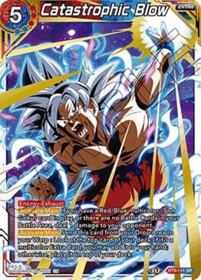Catastrophic Blow BT9-111 Universal Onslaught Dragonball Super card