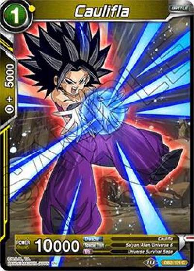 Caulifla DB2-101 Draft Box 05 - Divine Multiverse Dragonball Super card