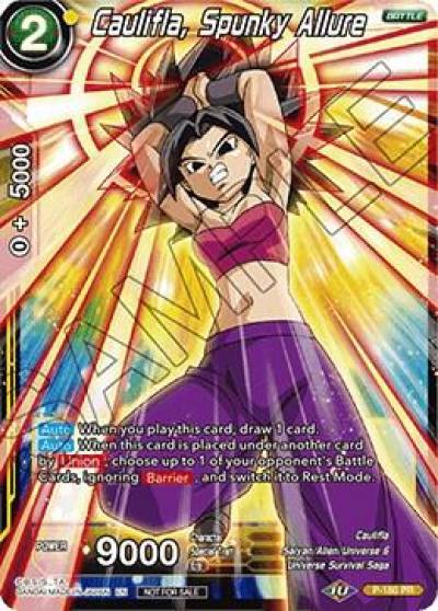 Caulifla Spunky Allure P-180 Promotion Cards Dragonball Super card