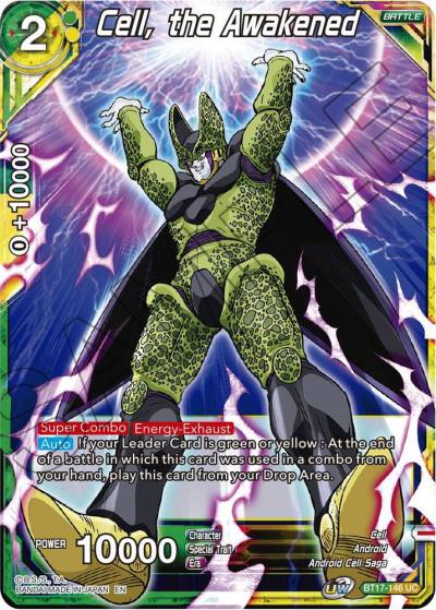 Cell the Awakened BT17-146 Ultimate Squad Dragonball Super card