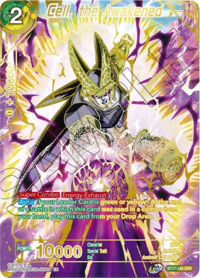 Cell the Awakened SPR BT17-146 Ultimate Squad Dragonball Super card
