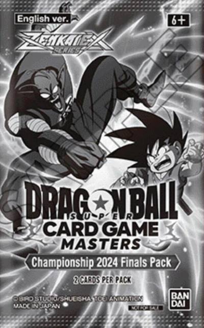 Championship 2024 Finals Pack  Tournament Promotion Cards Dragonball Super card