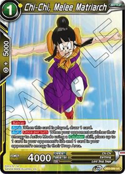 Chi Chi Melee Matriarch DB3-089 Draft Box 06 - Giant Force Dragonball Super card