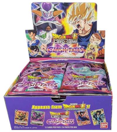 Clash of Fates Booster Box  Clash of Fates Dragonball Super card