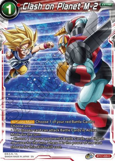 Clash on Planet M 2 Foil BT17-029 Ultimate Squad Dragonball Super card