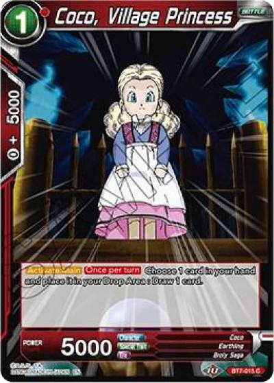 Coco Village Princess Foil BT7-015 Assault of the Saiyans Dragonball Super card